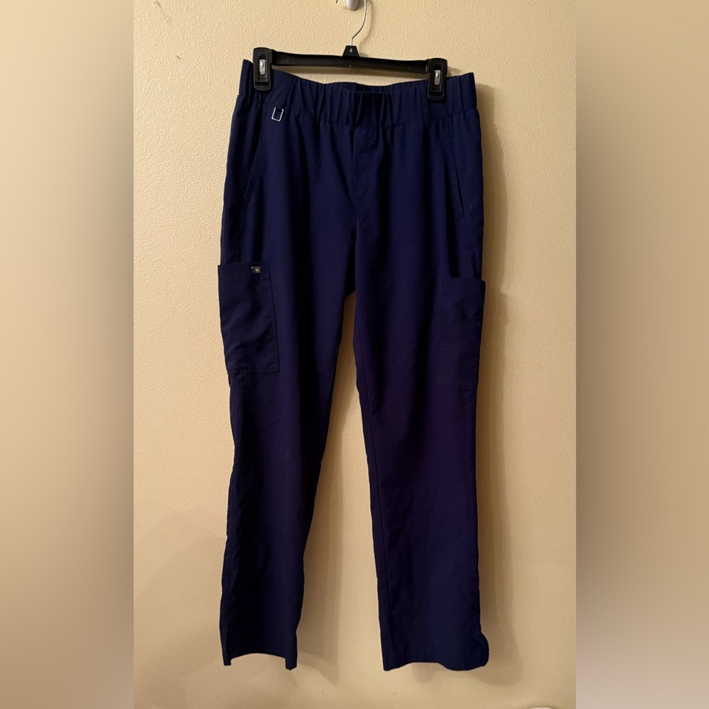 Grey’s Anatomy Signature Scrub Pant, Navy, 6 Pocket, Size Medium, EUC